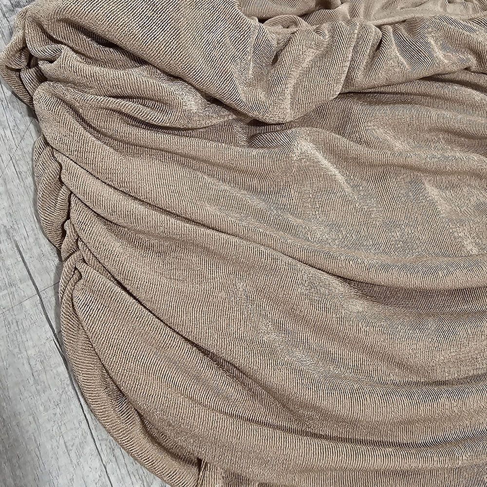Elegant Tan Women's Jumpsuit - Picture 8 of 8